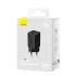 Baseus GaN5 Pro Fast Charger Dual Type C Port, 40W EU, BCT technology- Black